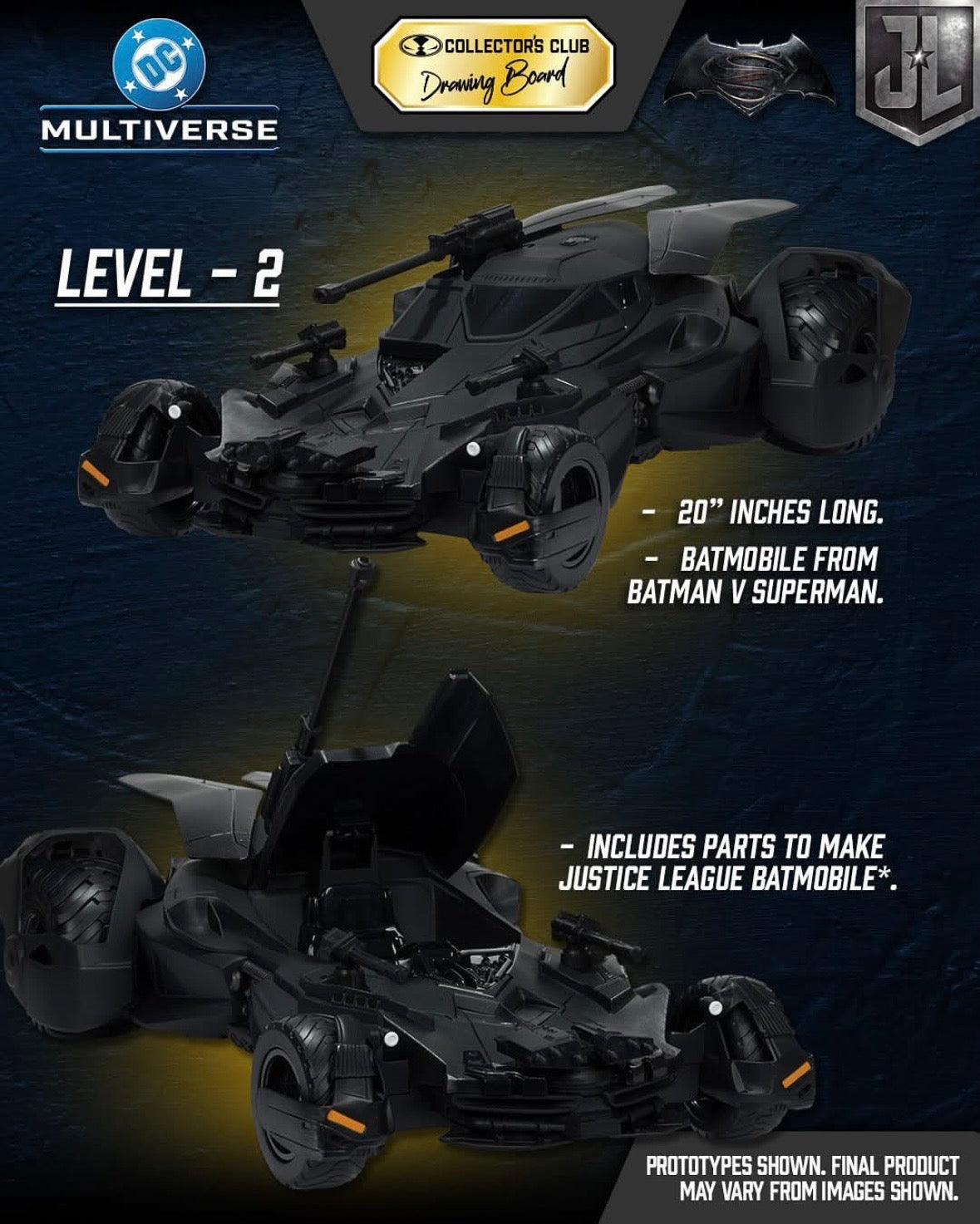 Batmobile Batman v Superman & Justice League