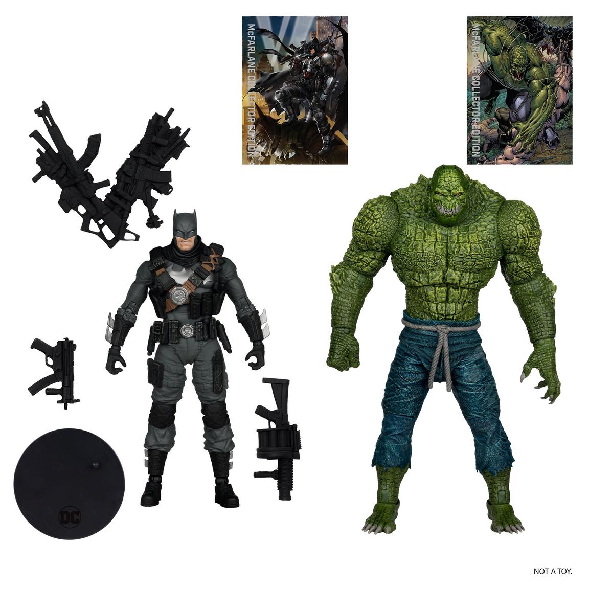 Batman Grim Knight vs Killer Croc Collector Edition 2-Pack
