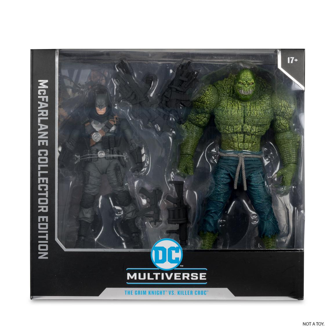 Batman Grim Knight vs Killer Croc Collector Edition 2-Pack