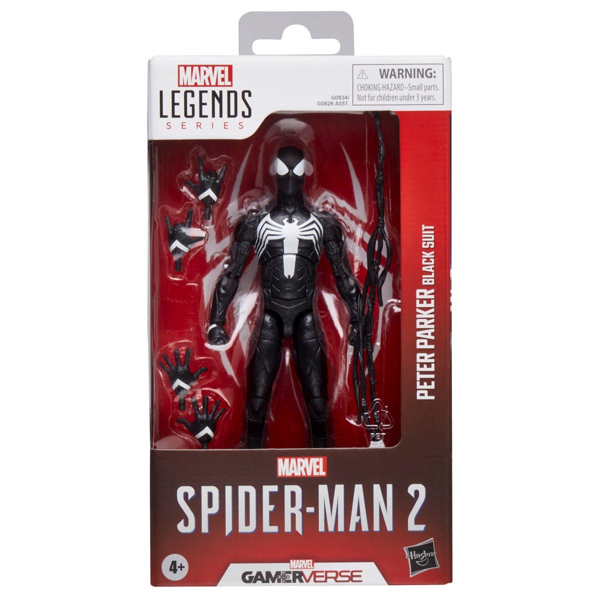 Spider-Man (Traje Negro) Marvel Legends Gamerverse