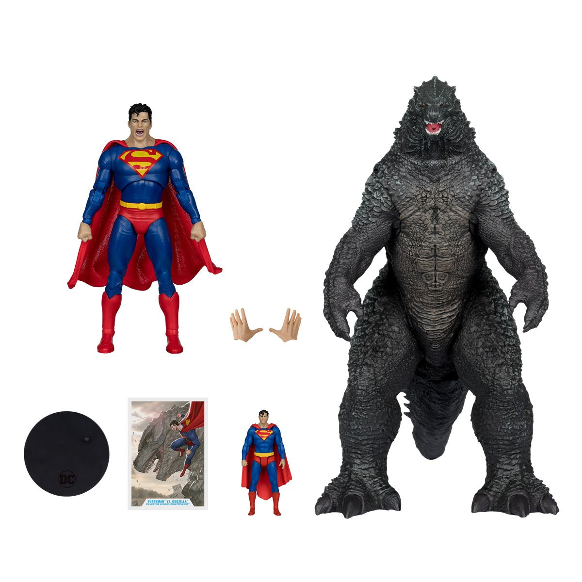 Superman vs Godzilla 2-Pack DC Monsterverse