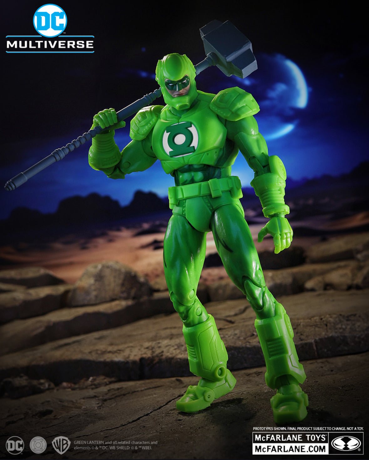Hal Jordan Armor Suit (Return of Superman) DC Multiverse