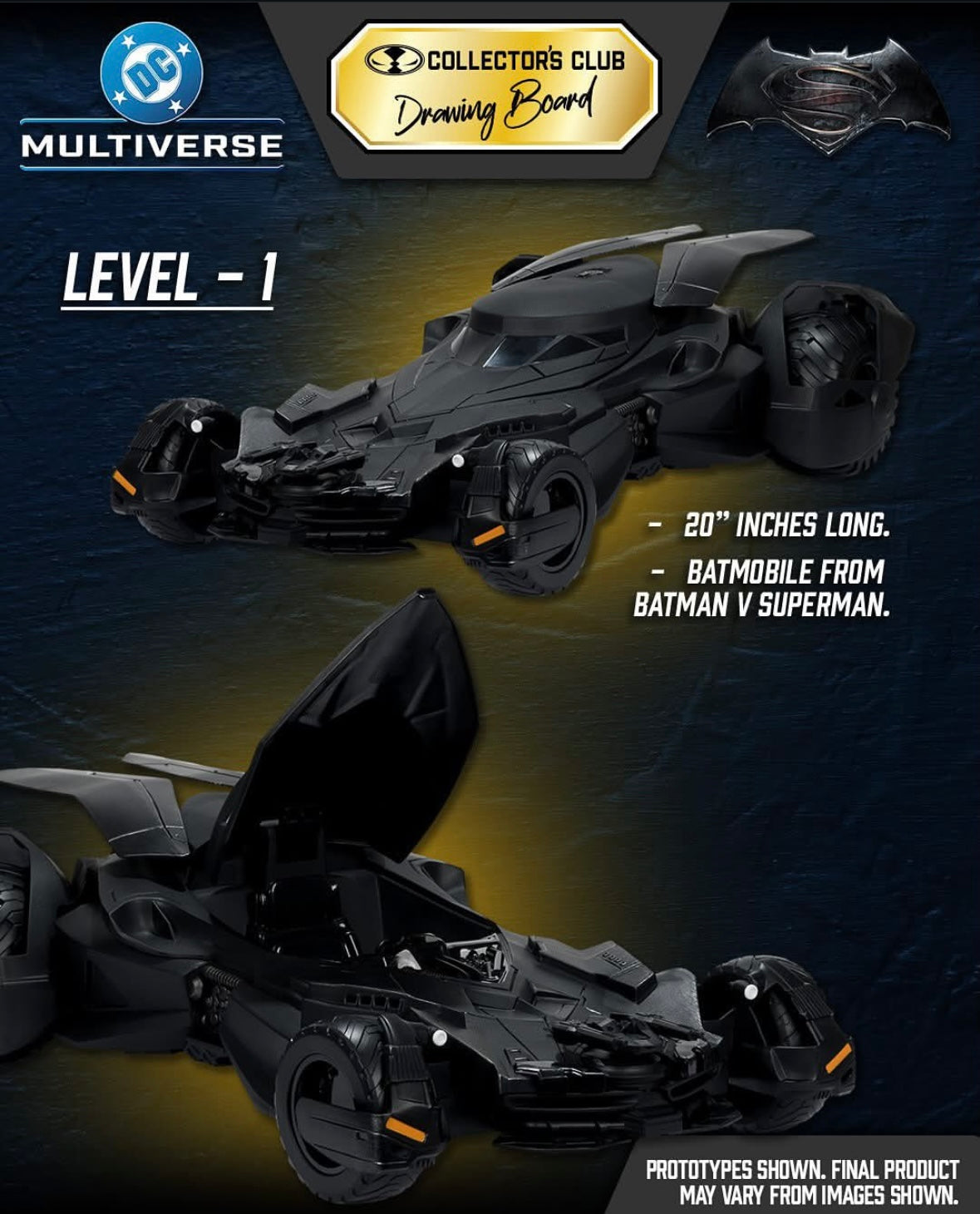 Batmobile Batman v Superman & Justice League