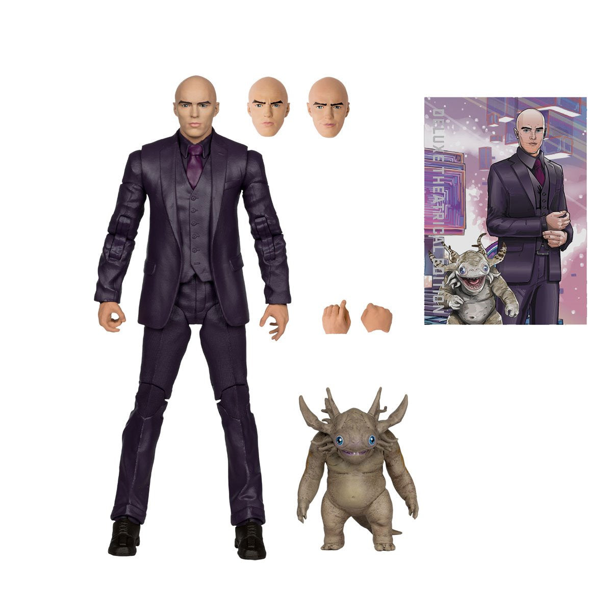 Lex Luthor y Baby Kaiju Theatrical Deluxe DC Multiverse