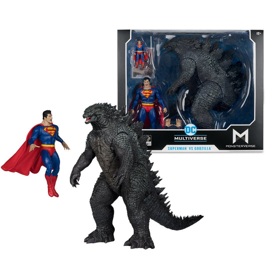 Superman vs Godzilla 2-Pack DC Monsterverse