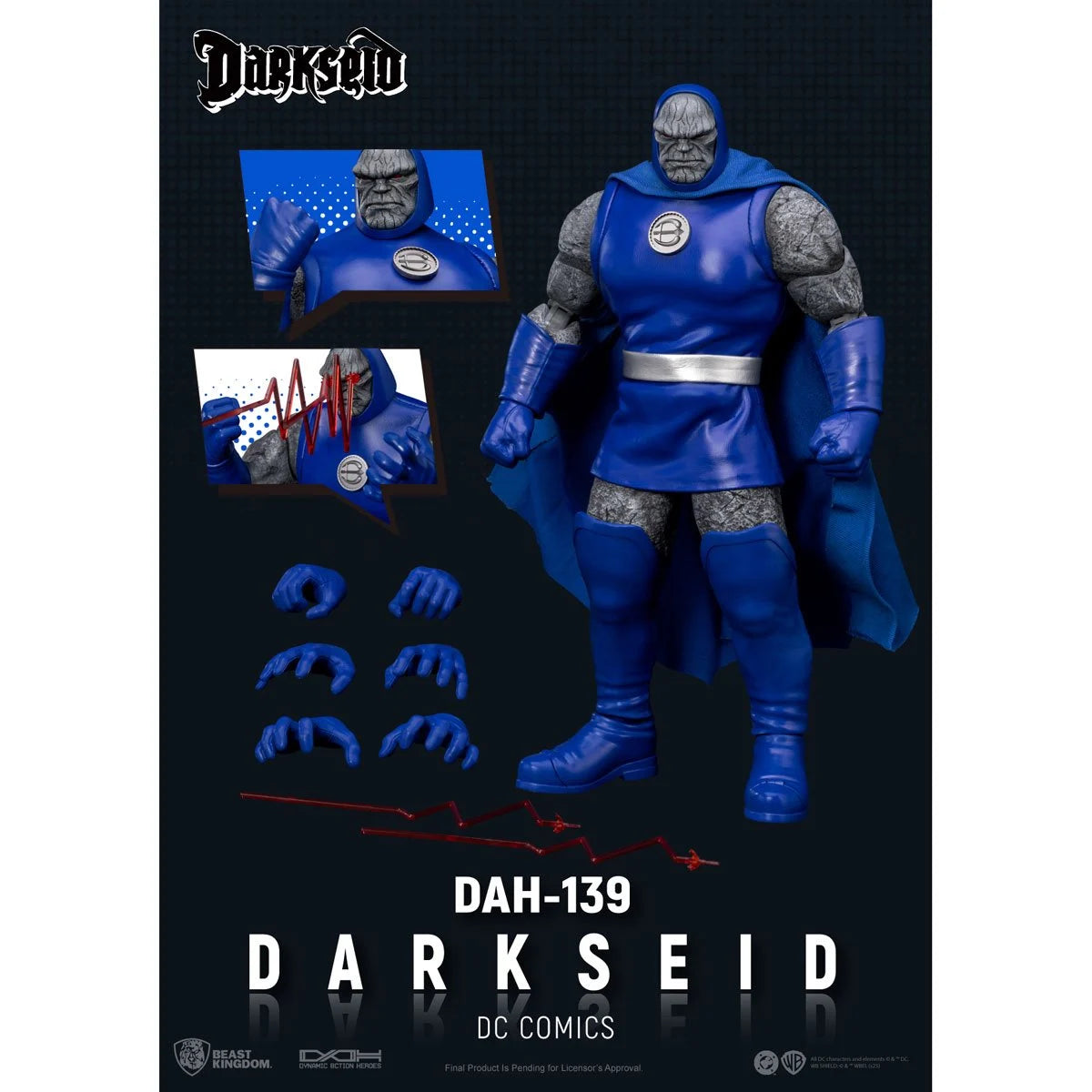 Darkseid DAH-139 Dynamic 8-Ction Heroes