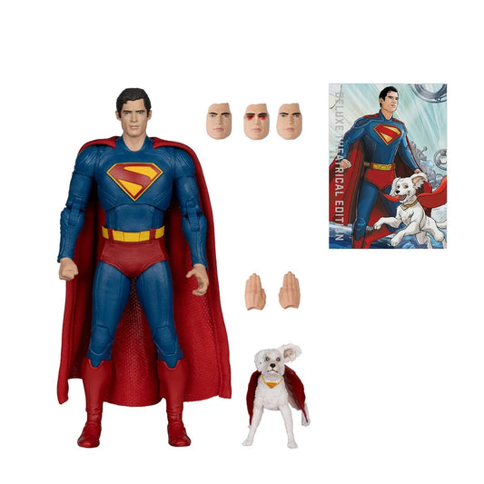 Superman y Krypto Theatrical Deluxe DC Multiverse