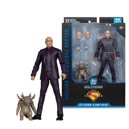 Lex Luthor y Baby Kaiju Theatrical Deluxe DC Multiverse