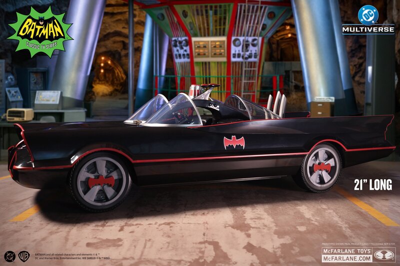 Batmobile (Batman 1966) DC Multiverse